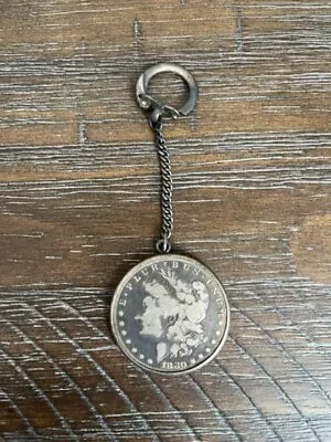 1880 Morgan Dollar In Key Chain • $59.95