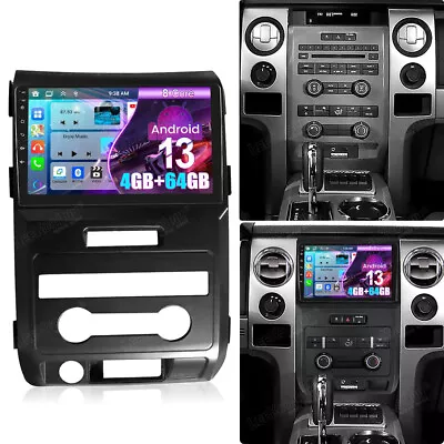 4G+64G Android 13 Carplay Car Stereo Radio For Ford F-150 F150 2009-2014 GPS DSP • $174.99