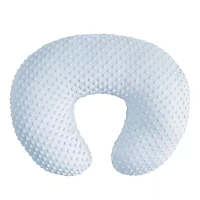  Minky Nursing Pillow Cover Breastfeeding Pillow Slipcover Fits Baby Blue • $28.63