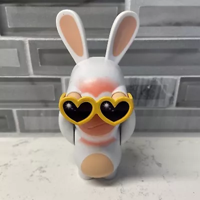 Rabbids Invasion Burger King Toy Figure 2018 Sunglasses Sunburn Funny Rare • $8.96