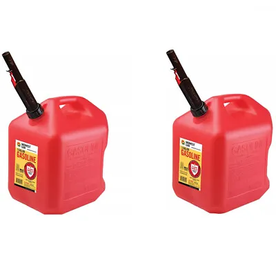 2 X Gas Cans - 5 Gallon Capacity Midwest • $59.75