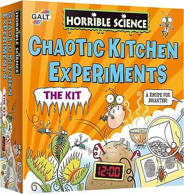 Galt Horrible Science Chaotic Kitchen Experiments Kit • $49.90