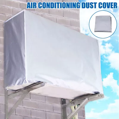 $11.35 • Buy Outdoor Air Conditioner Cover Anti-Dust Anti-UV Snowproof Waterproof Protect Bag