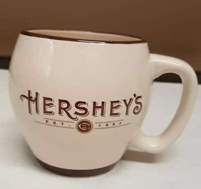 Hershey's Coffee Mug Est 1894 - Vintage Style Round - Handled Cup • $20.98
