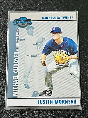 Michael Cuddyer Justin Morneau 2008 Topps Co-Signers /250 Silver Blue Parallel • $4.95