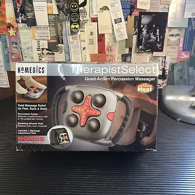 HoMedics PA-Q TherapistSelect Quad-Action Percussion Massager With Heat Tested • $60