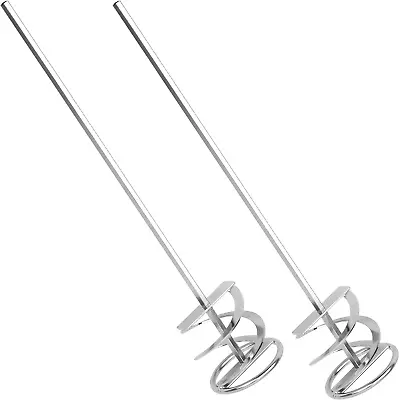 [2 Pack] Paint Mixer For Drill - Extra Long Rust Proof Drill Mixer - Paint Stirr • $31.22