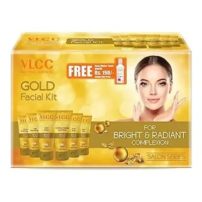 Vlcc Gold Facial Kit 300gm+100gm For Bright & Radiant Complexion - Fast Shipping • $23.34