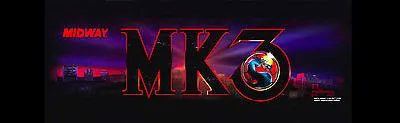 Mortal Kombat 3 Arcade Marquee 26 X8  • $22.95