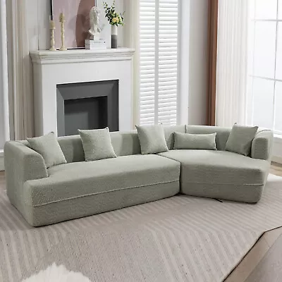 L-Shape Modular Sectional Living Room Sofa Set Modern Convertible Sofa Couch Set • $679.90