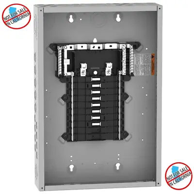 Square D Load Center 16 Spaces 125 Amps 120/240V AC QO Circuit Breaker Type NEW • $116.99