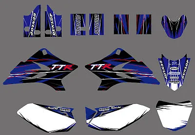 $36.99 • Buy Graphic Decal Sticker Kit For Yamaha TTR50 TTR 50 2006-2015 2008 2010 2012 2014