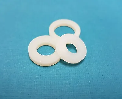 £2.65 • Buy Nylon Spacers /Washers /Shims, Plastic Fasteners 2.3mm - 3mm Thickness 