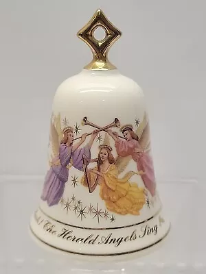 1995 Lenox “Hark The Herald Angels Sing” Musical Porclain Christmas Bell • $21.99