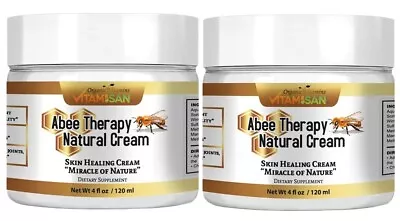 2 ABEE THERAPY Ointment Bon Miracle 8 Fl Oz Balm CREAM BEE VENOM TOPICAL CREAM • $14