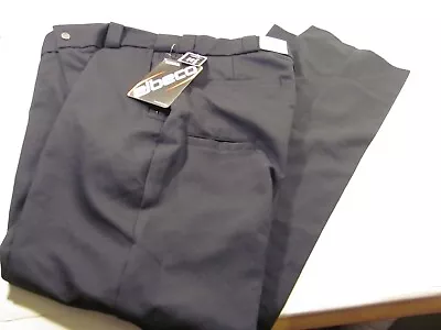 $22.50 • Buy New Men's Elbeco Pants Black 36 Waist ADU Ripstop Slacks Zip Pocket Reg E3424R