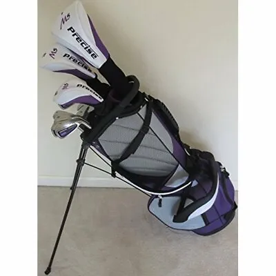 $459.99 • Buy NEW Ladies Complete Golf Club Set Driver, Wood, Hybrid, Irons, Putter, Stand Bag