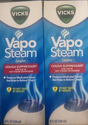 Vicks VIN008 Steam Vaporizer With Camphor - 8oz (2-Pack) • $17.15