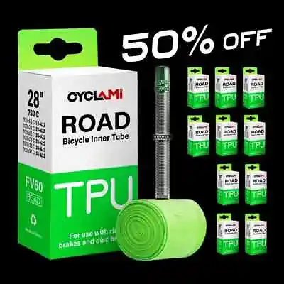 Ultralight Bike Inner Tube Road Material Tire 60mm 80mm Length French Valve • $108.64