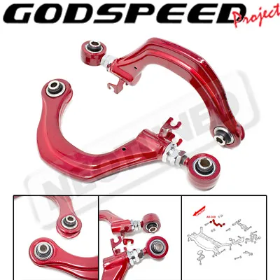 Godspeed Adjustable Rear Camber Kit With Spherical Bearings For Vw Jetta 2006-20 • $170
