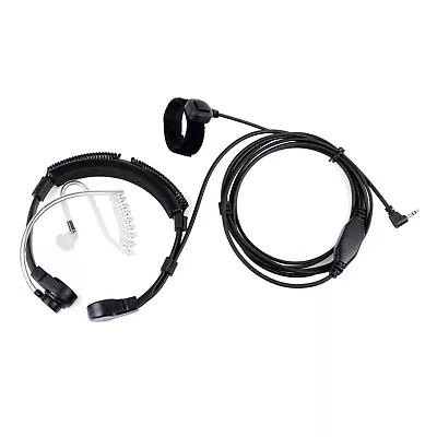 PTT Heavy Duty Throat Mic Earpiece Headset For Motorola MR350R EM1000 MH370 T289 • $12.09