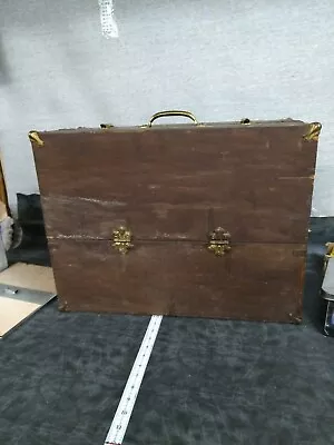 $29.99 • Buy Vacuum Tube Caddy Wood Case Pacemaker Vintage Radio TV Repair 21 X15”x8” Carry