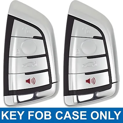 2x New Key Fob Case Remote Shell With Emergency Insert Key For BMW NBGIDGNG1 • $24.75
