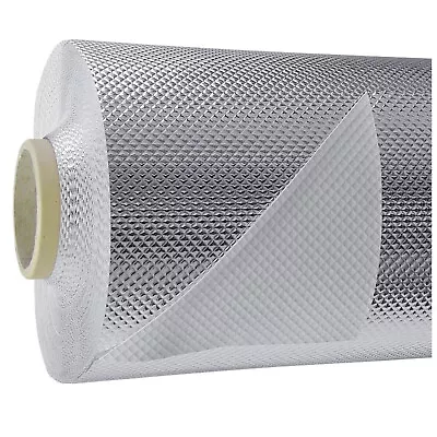 Hydroponics Diamond Reflective Mylar Sheeting 5m X 1.2m Indoor Growing Room • £22