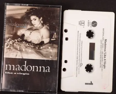 Madonna  Like A Virgin  1984 SIRE Records Vintage Cassette Tape • $4.20