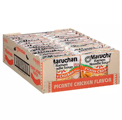 Maruchan Ramen Picante Chicken 3 Oz Pack Of 24 • $23.91