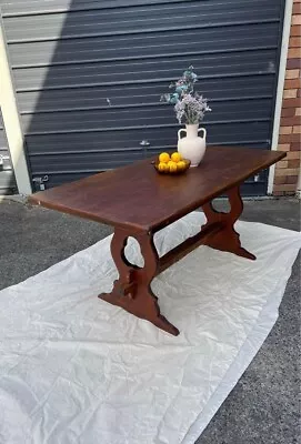 Vintage Oak Dining Table 6 Seater • $300