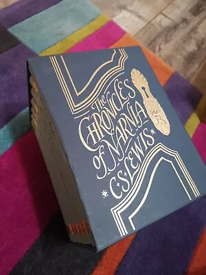 The Chronicles Of Narnia - Folio Society First Edition (SEVEN VOLUMES) Hardback  • £275