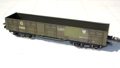 £19.99 • Buy VINTAGE HORNBY No.2  GW HIGH CAPACITY WAGON - O GAUGE