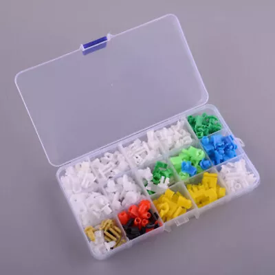 160pcs Mixed Car Door Lock Rod Clips Fasteners Retainers Rivets Assortment Kit • $16.89