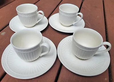 Mikasa Italian Countryside Teacup And Saucer Set Of 4 DD900 Mint Condition • $12.99