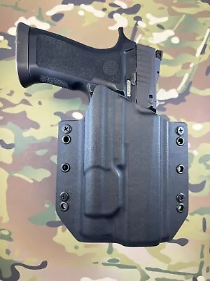 Black Kydex Holster For SIG P320 X-VTAC Streamlight TLR-1 / TLR-1HL  • $47.99