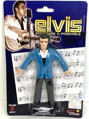 Elvis Presley Bendable Poseable New In Package  Signature Elvis Product • $22.55