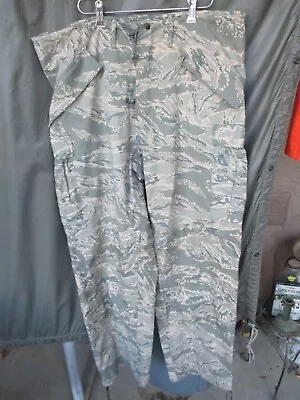 US Military GORE TEX Rain Pants LARGE LONG APECS Tiger Stripe Camouflage • $30