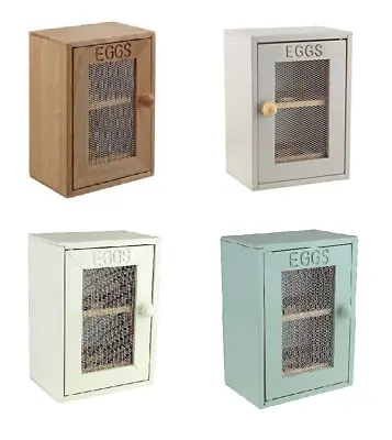 New 2 Tier 12 Egg Wood Storage Kitchen Chicken Eggs Container Cupboard Cabinet  • £13.99