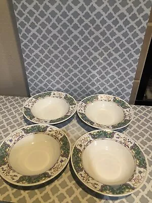 4 Soup/ Dessert Bowl By Mikasa Provincial CV900 Villa Medici 7 Inch • $15.99