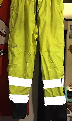 HH Workwear Pants Yellow Large Insulated Has Some Wear • $5