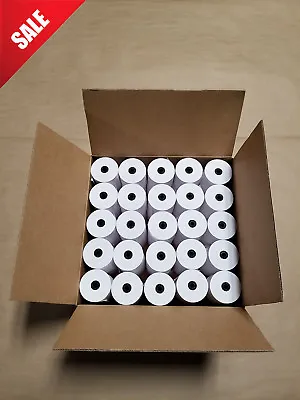 3  X 165' 1-Ply Bond (50 Rolls) For Verifone Printer 250 Verifone Printer 900 • $54.99