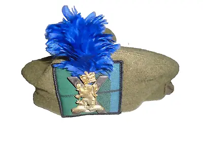 Tam O Shanter Blue Hackle Approx 57cm Royal Regiment Of Scotland British Army • £40.50