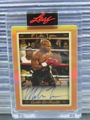 2023 Leaf Art Of Sport Mike Tyson Autograph Auto #23/30 • $26