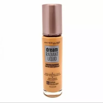 Maybelline Dream Radiant Liquid Medium Coverage Hydrating Foundation 80 Cashew • $8.99