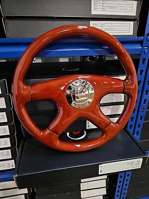 Raptor 15  Mahogany Wood Steering Wheel • $199.50