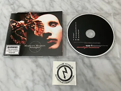 Marilyn Manson Tourniquet CD Single AUSTRALIA IMPORT! W/Tattoo! IND-97520 RARE! • $49.99