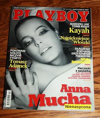 Playboy 10/2009 Polish Magazine / Anna Mucha • $23.65