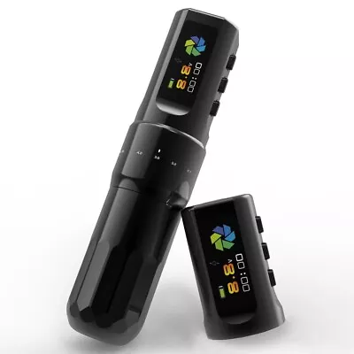 YILONG F3 Wireless Tattoo Pen Machine 2 Batteries 6 Stroke Length Adjustable • $159.99