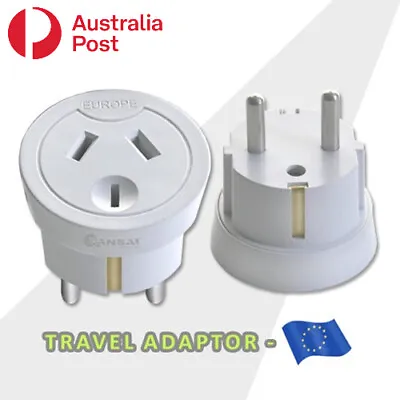 $12.50 • Buy Travel Adaptor From Australia & New Zealand Travel To Europe